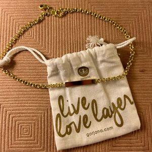Gorjana Gold Bar Necklace